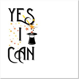 Yes I Can Posters and Art